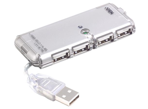 Aten HUB 4-port USB2 Power Mini Med Strømforsyning